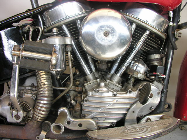 Harley Davidson Panhead Engine