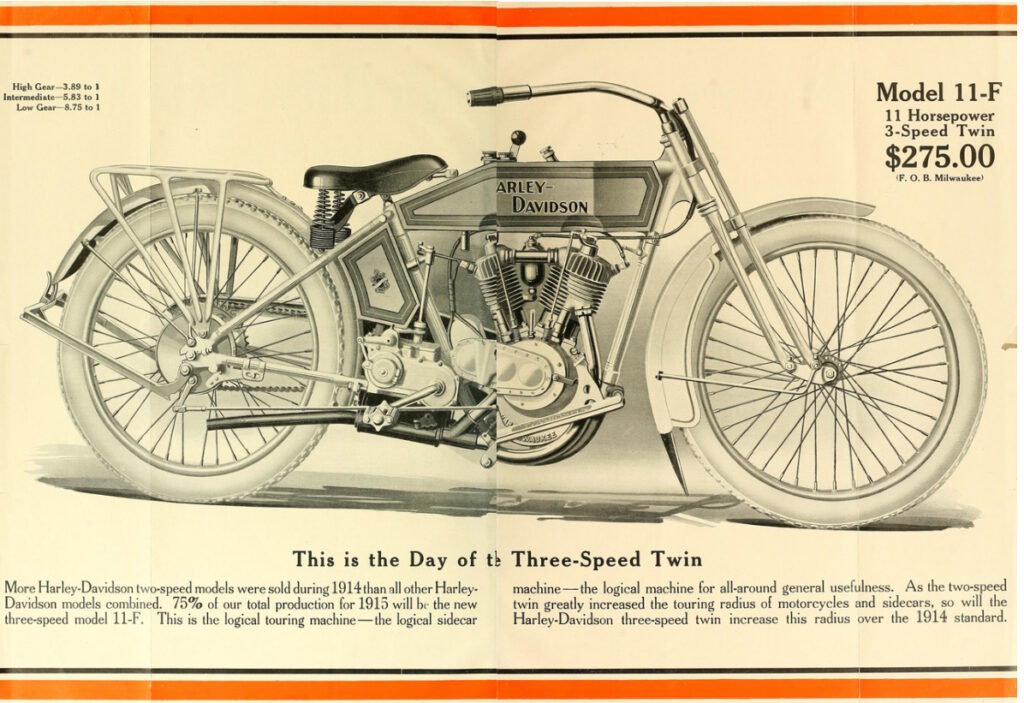 Harley-Davidson 1915 Ad